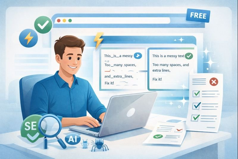 Benefits of Using an Online Whitespace Cleaner