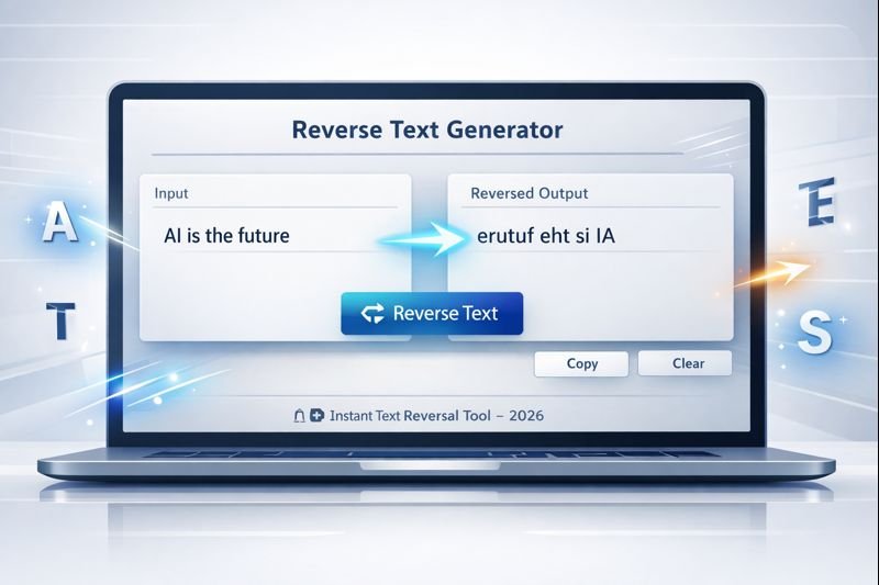 Reverse Text Generator – Instantly Reverse Any Text