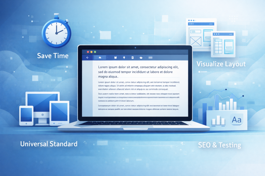 Why Use a Lorem Ipsum Generator?