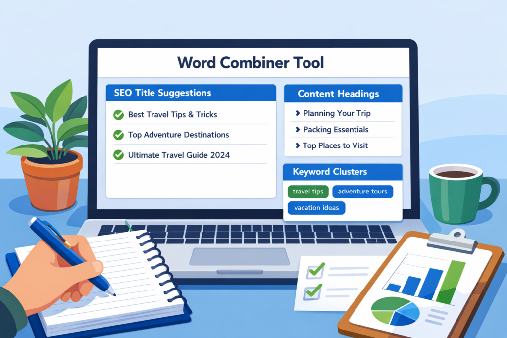 Word Combiner Tool for Content Writers & Bloggers