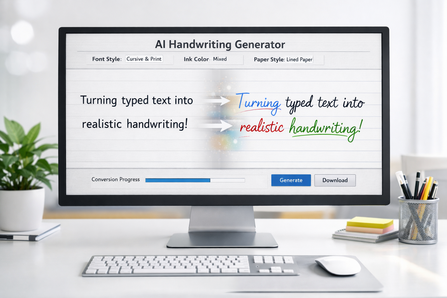 Best Text to Handwriting Converter Online – 100% Accurate AI Tool (Free & Fast)