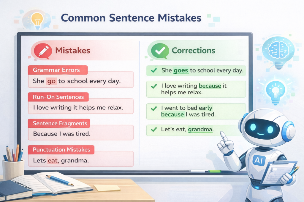 Common Sentence Mistakes
