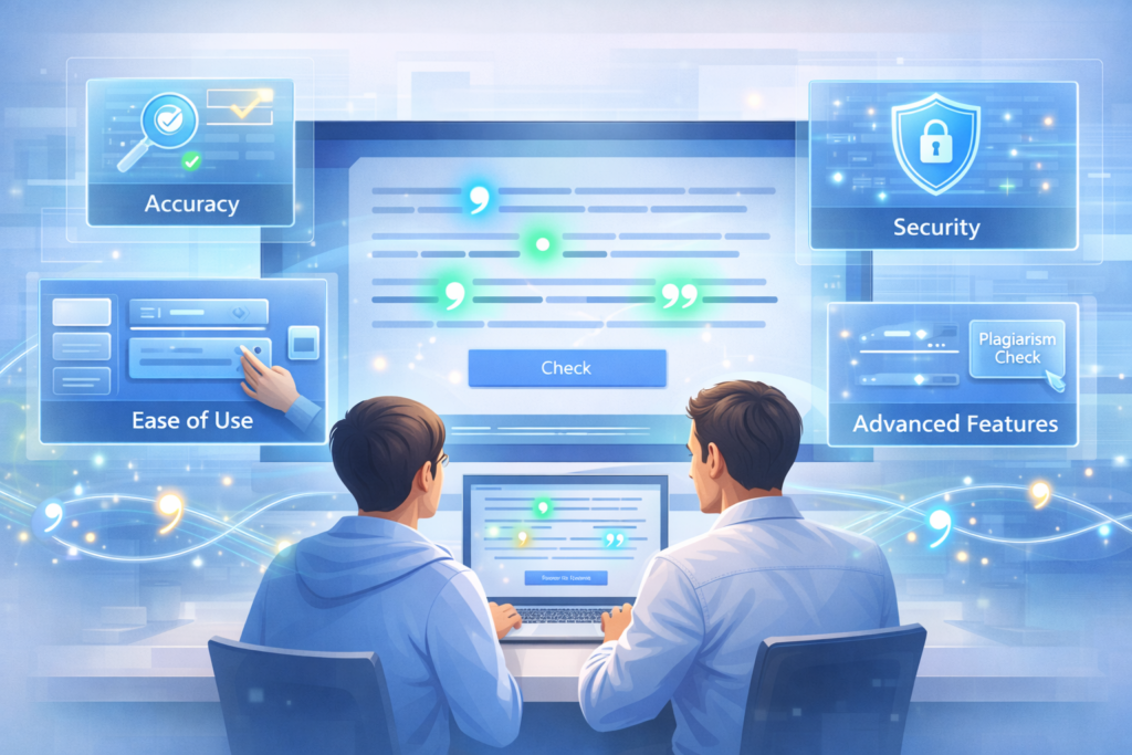 How to Choose the Best Free AI Punctuation Checker