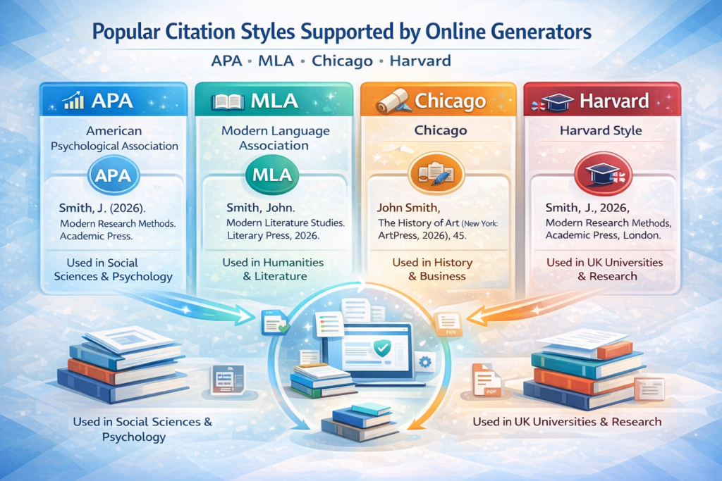 Popular Citation Styles