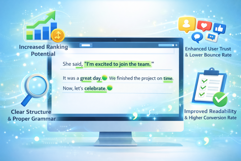 SEO Benefits of Error-Free Writing