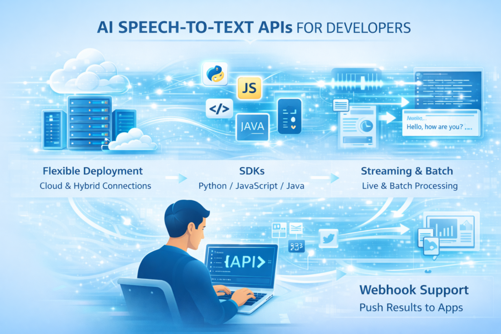 Speech to Text APIs: A Developer’s Guide