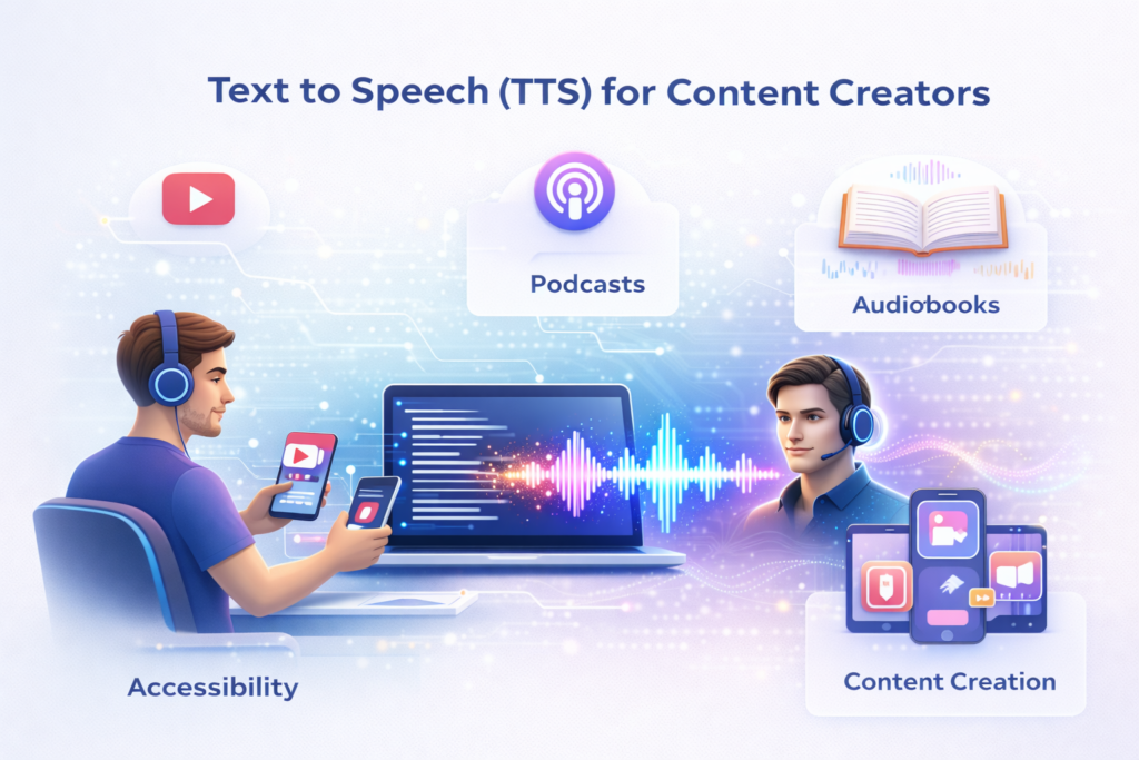 Text to Speech for Content Creators