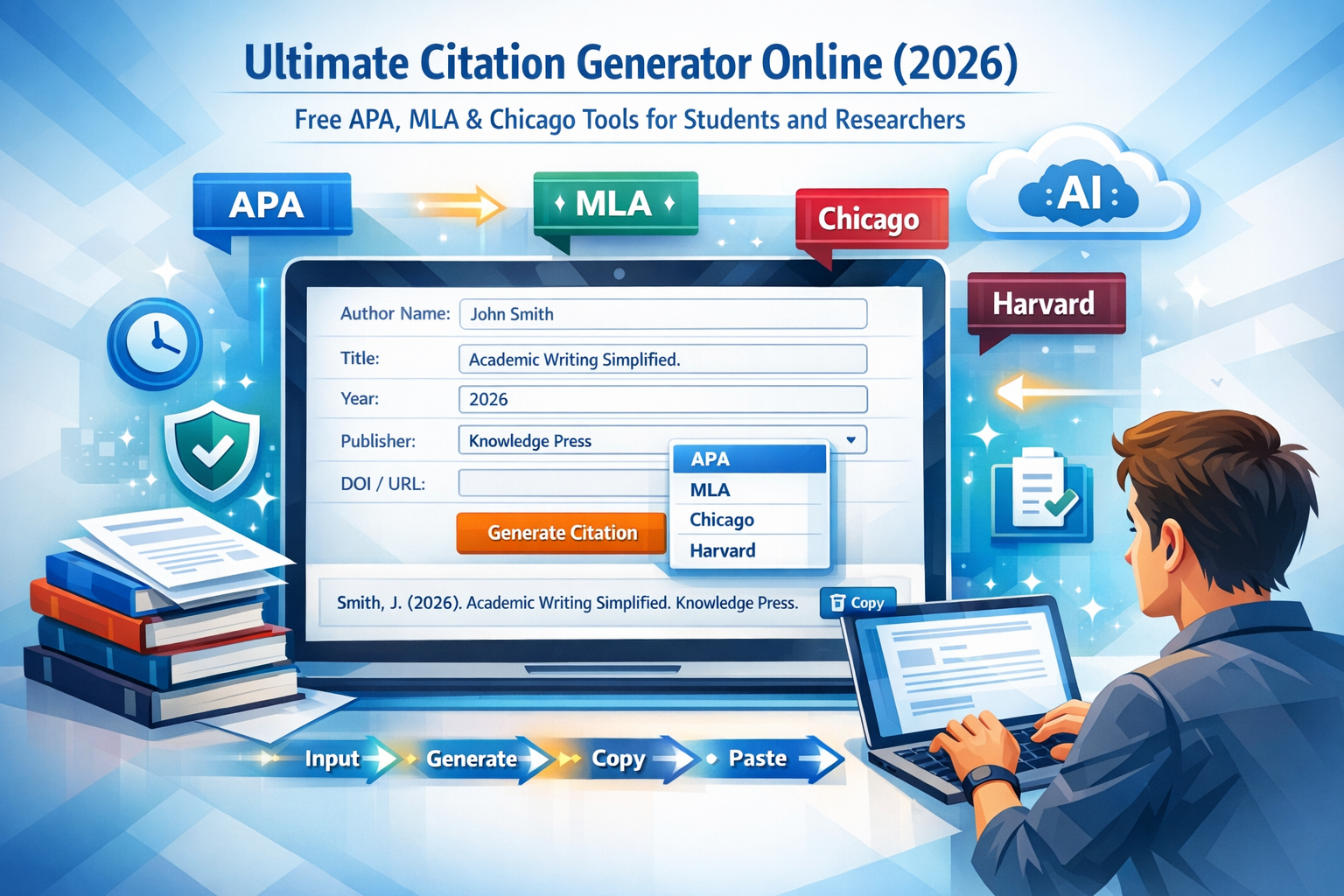 Ultimate Citation Generator Online – Free APA, MLA, Chicago References Tool (2026)