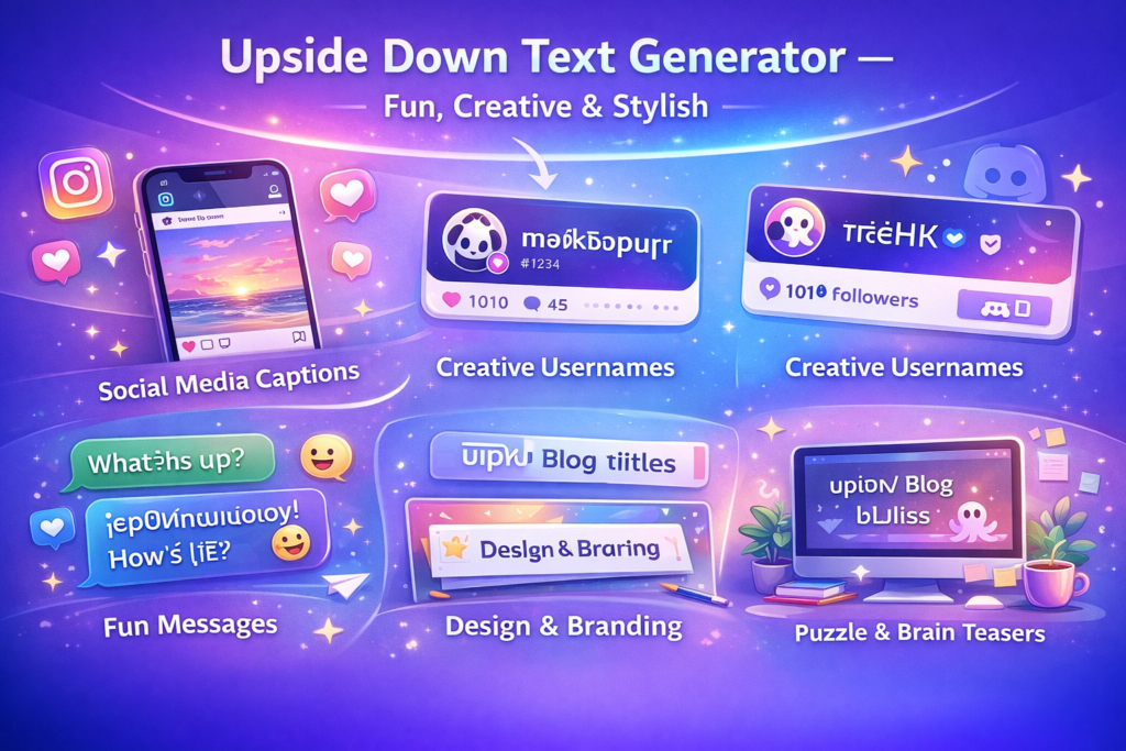 Why Use an Upside Down Text Generator? (Best Uses)