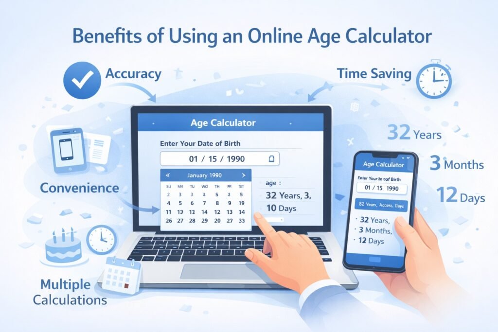 Benefits of Using an Online Age Calculator
