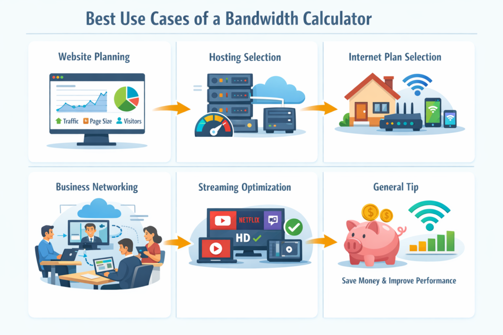 Best Use Cases of a Bandwidth Calculator