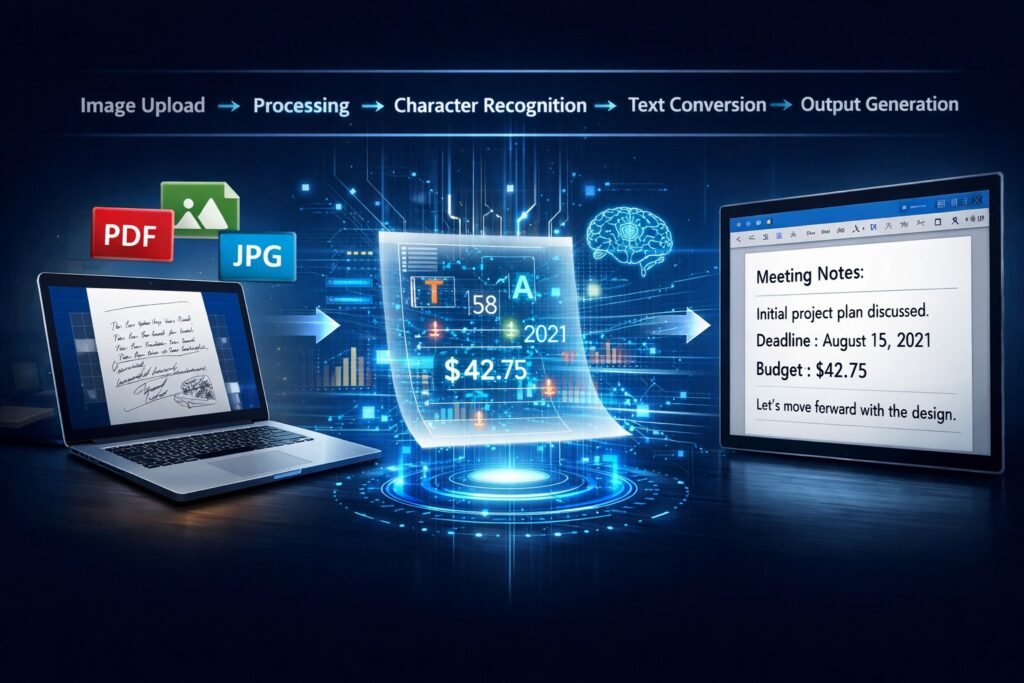 How AI OCR Technology Works