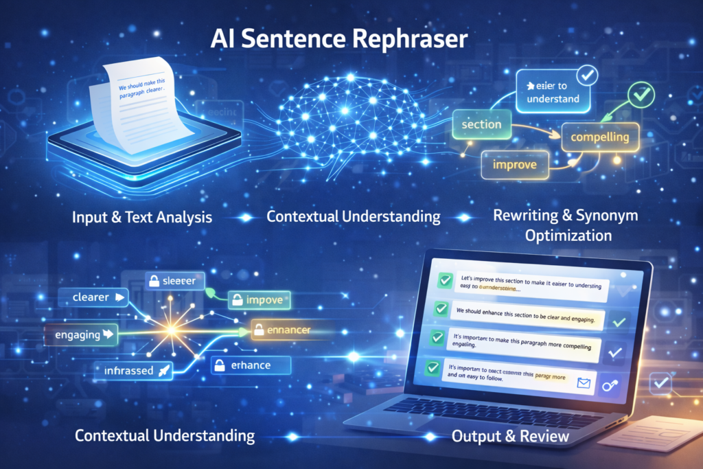 How AI Paraphrasing Tools Work