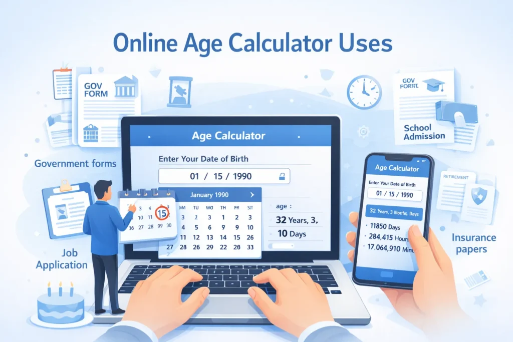 Why People Use an Online Age Calculator